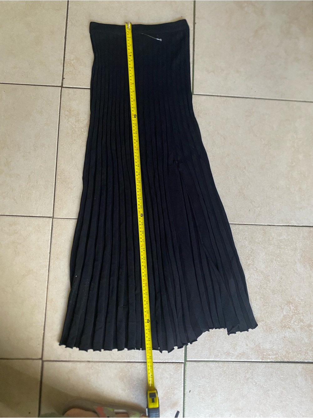 DISSH Black Pleated Maxi Skirt - Picture 2 of 11